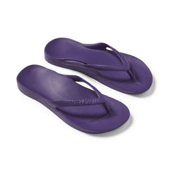 Arch Support Flip Flops - Classic - Acai Purple