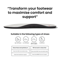 Arch Support Insoles - Full Length Casual