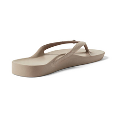Arch Support Flip Flops - Classic - Crystal Taupe