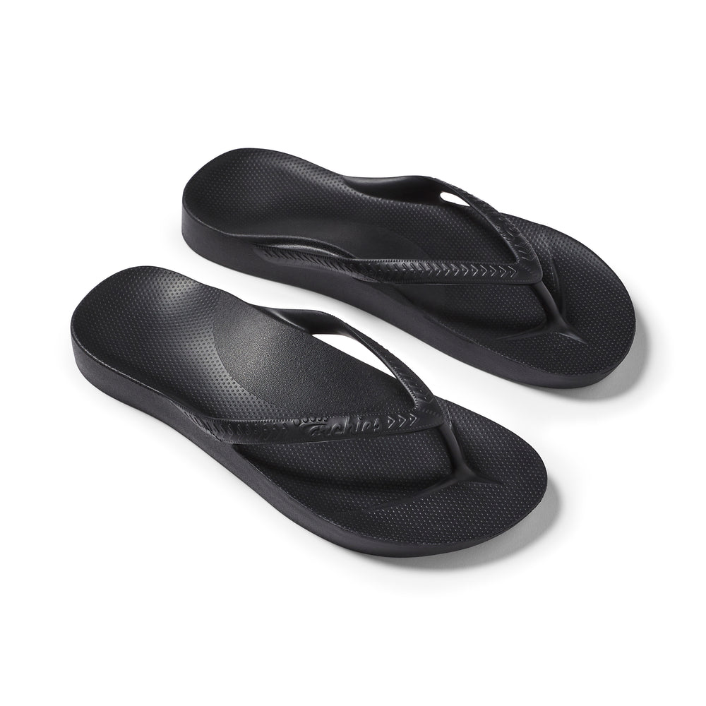  Arch Support Flip Flops - Classic - Black 