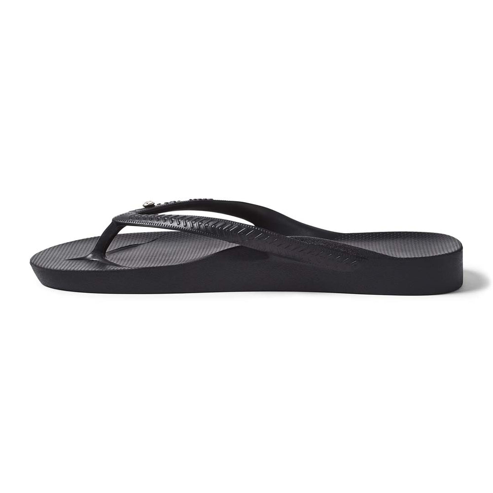  Arch Support Flip Flops - Classic - Crystal Black 
