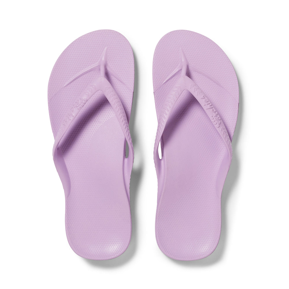  Lila - Chanclas con soporte para el arco plantar 