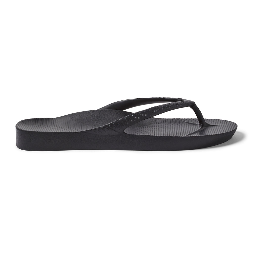  Arch Support Flip Flops - Classic - Black 