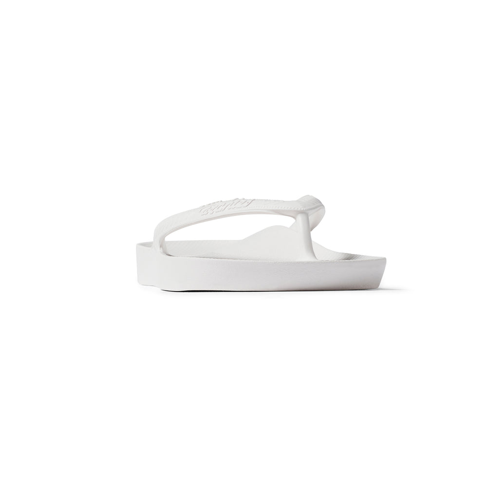  Arch Support Flip Flops - Classic - White 